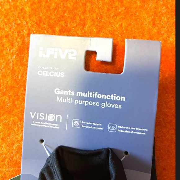 Black multi-purpose touch-screen gloves NWT - Picture 4 of 8